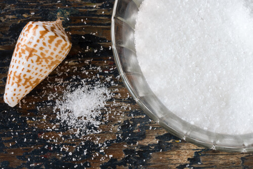 Epsom Salt in a bowl